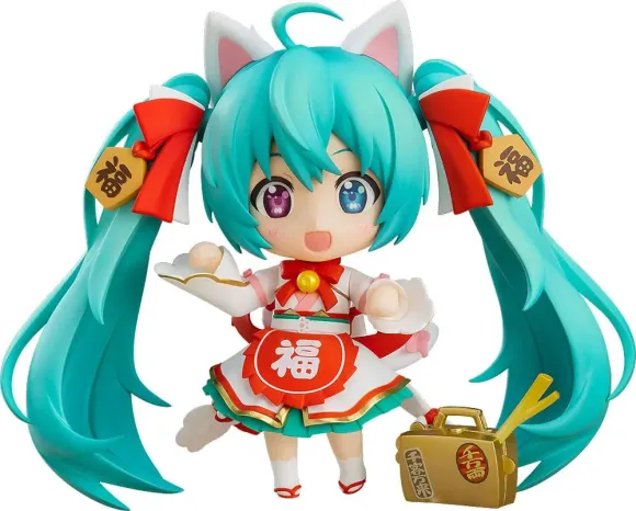 Character Vocal Series 01 Nendoroid Actionfigur Hatsune Miku: Maneki Miku Ver. 10 cm  