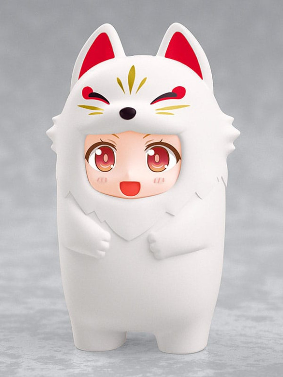 Nendoroid More Zubehör-Set für Nendoroid Actionfiguren Kigurumi Face Parts Case White Kitsune 10 cm