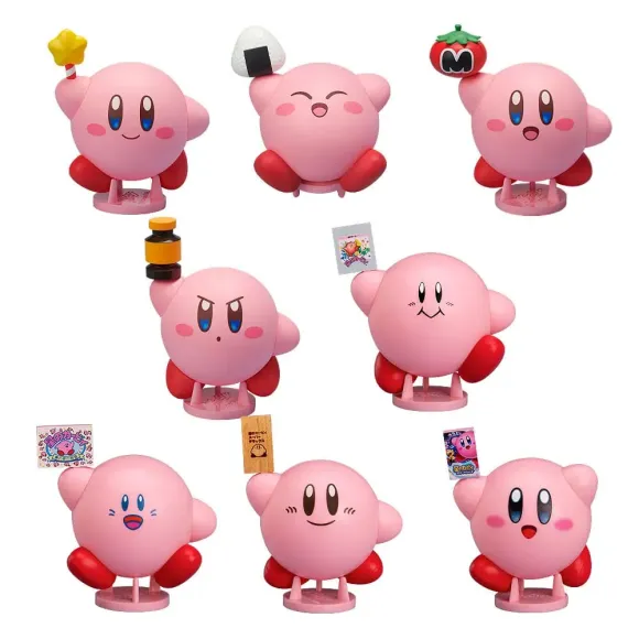 Kirby Corocoroid Sammelfiguren Deluxe 6 cm Serie 2 Sortiment (6)  