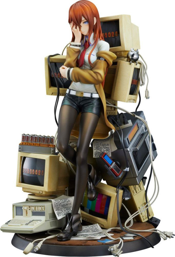 Steins Gate PVC Statue 1/7 Kurisu Makise Reading Steiner 23 cm