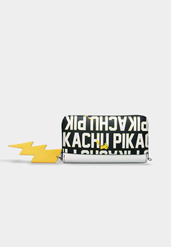 Pokémon Zip Around Geldbeutel Pika Lettering