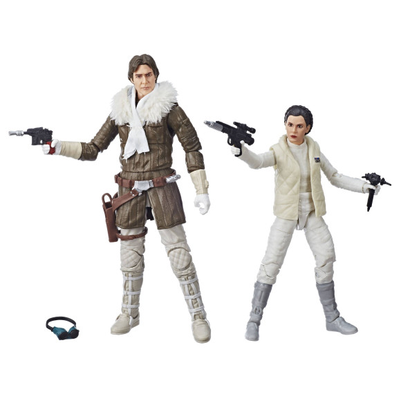 Star Wars V Leia & Han Solo Hoth Black Series Actionfiguren 15 cm Convention Exclusive