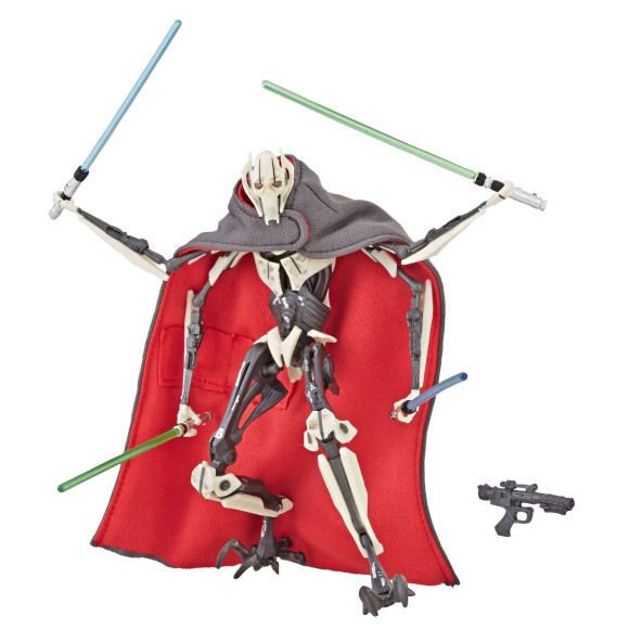 Star Wars General Grievous Black Series Actionfigur 18 cm