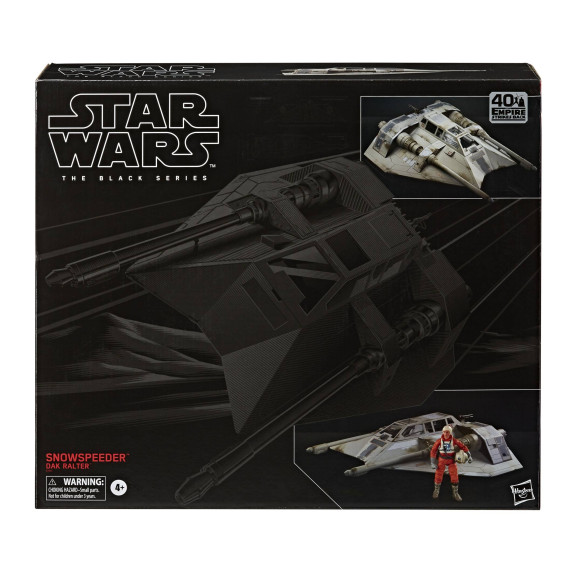Star Wars V Snowspeeder & Dak Ralter Black Series Fahrzeug mit Actionfigur