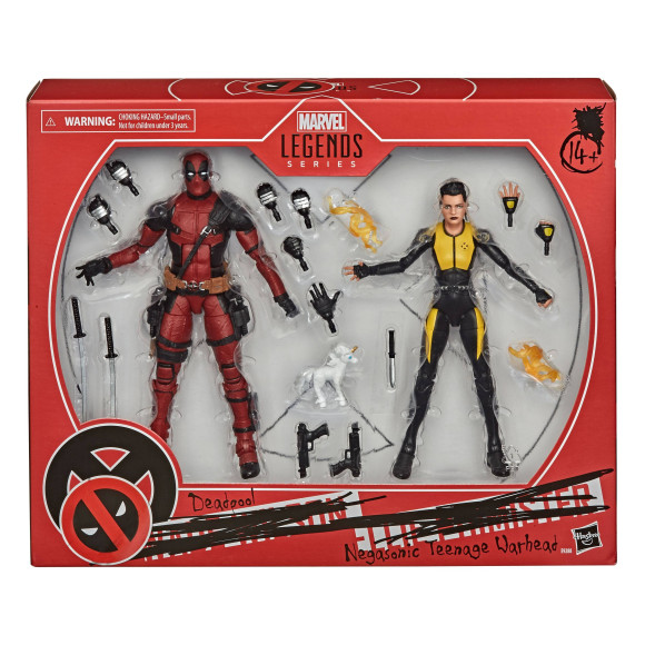 Deadpool & Negasonic Teenage Warhead Marvel Legends Actionfiguren 15 cm