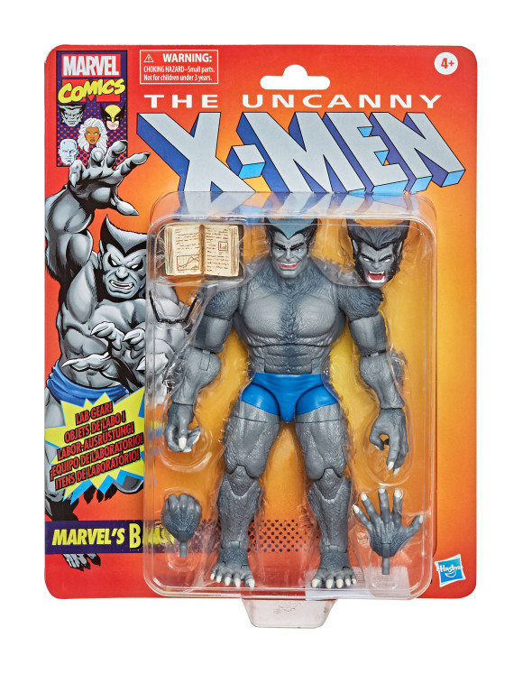 Marvel Legends Series Marvels Beast The Uncanny X-Men Vintage Collection Actionfigur 15 cm