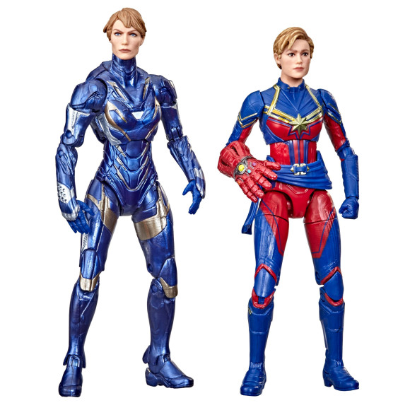 Avengers 2021 Captain Marvel & Rescue Armor Marvel Legends Actionfiguren 15 cm