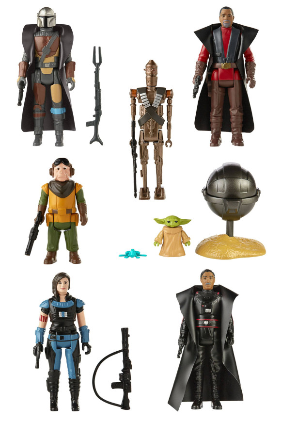 Star Wars The Mandalorian 2021 Retro Collection Actionfiguren 10 cm