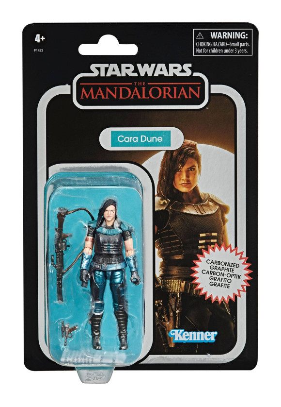 Star Wars Mandalorian Cara Dune Vintage Collection Carbonized Actionfigur 10 cm