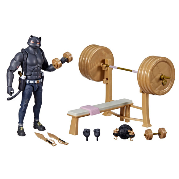 Fortnite Victory Royale Series Deluxe Actionfigur 2022 Meowscles (Shadow) 15 cm