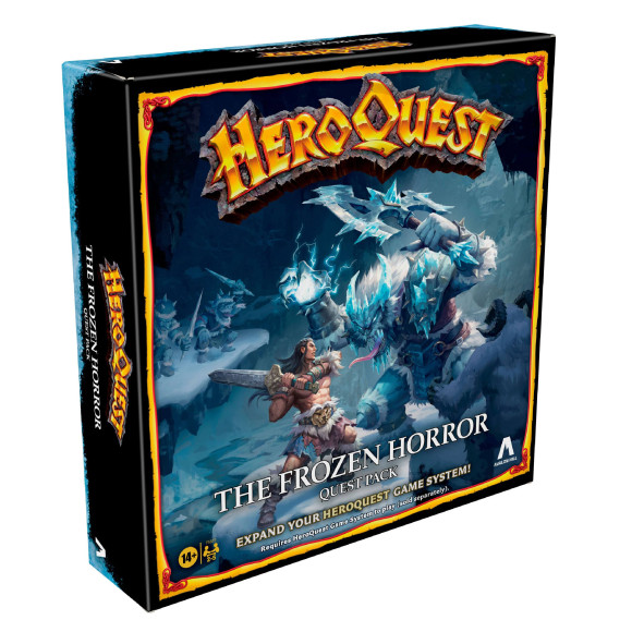 HeroQuest Brettspiel-Erweiterung The Frozen Horror Abenteuerpack englisch