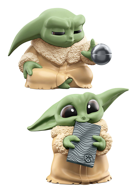 Star Wars Bounty Collection Figuren 2er-Pack Grogu Force Focus & Beskar Bite 6 cm