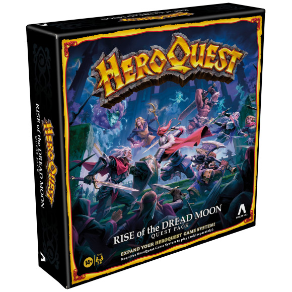 HeroQuest Brettspiel-Erweiterung Rise of the Dread Moon Abenteuerpack *Englische Version*