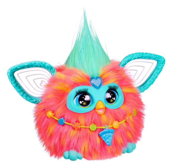 Furby Interaktives Plüsch-Spielzeug Orange Deutsche Version