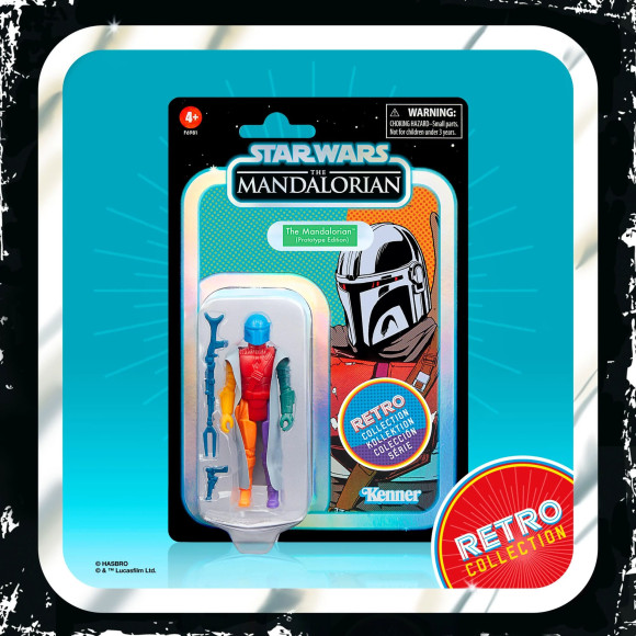 Star Wars: The Mandalorian Retro Collection Actionfigur Prototype Edition 10 cm