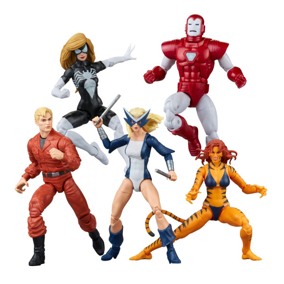 Marvel Legends Actionfiguren 5er-Pack The West Coast Avengers Exclusive 15 cm