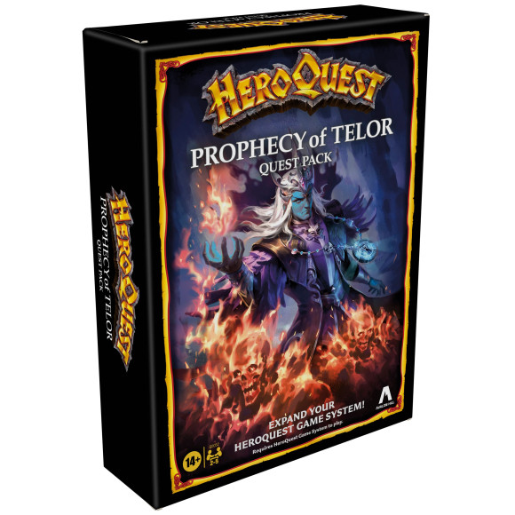 HeroQuest Brettspiel-Erweiterung Prophecy of Telor Abenteuerpack *Englische Version*