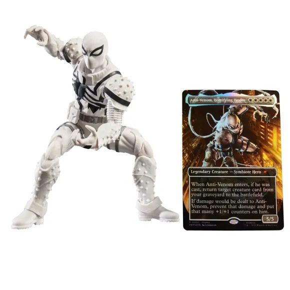Marvel Legends Magic: The Gathering Actionfigur Agent Anti-Venom (plus exklusive Foil-Karte) 15 cm