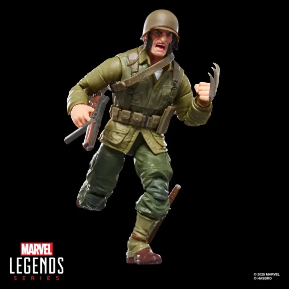 Marvel Legends Actionfigur Wolverine (WWII Logan) 15 cm