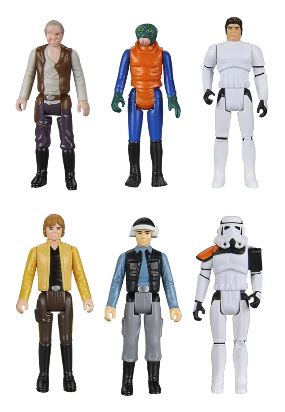 Star Wars Episode IV Retro Collection Actionfiguren 6er-Pack 10 cm
