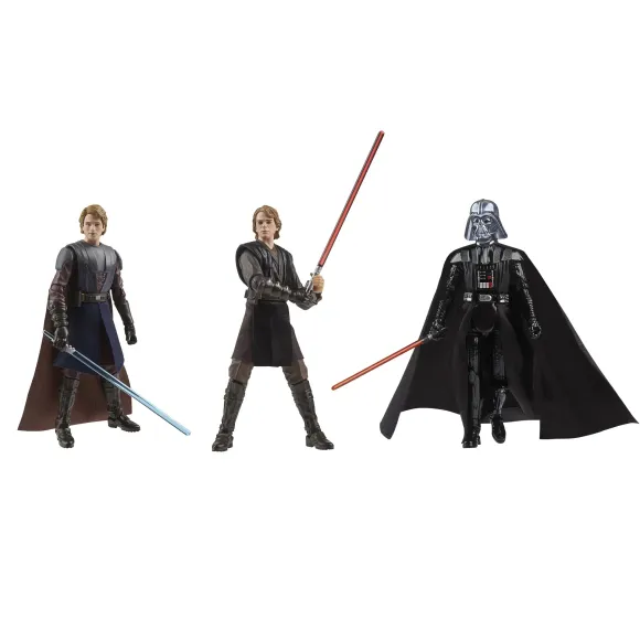 Star Wars Vintage Collection Actionfiguren 3er-Pack The Journey of Anakin Skywalker