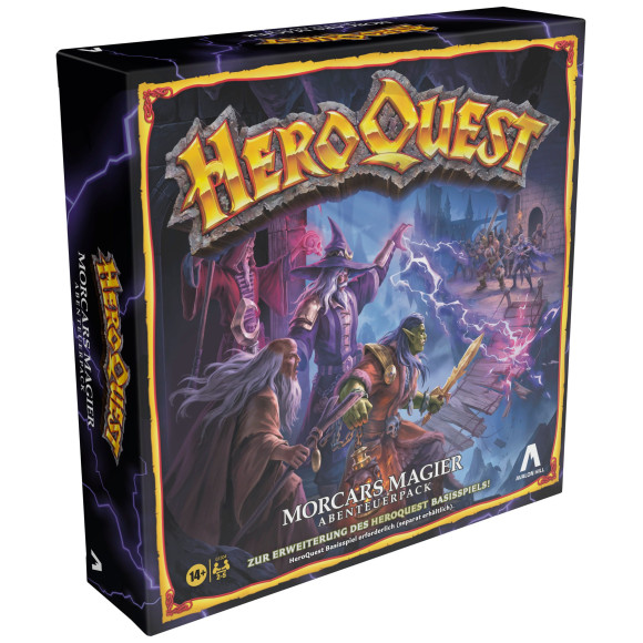 HeroQuest Brettspiel-Erweiterung Morcars Magier Abenteuerpack *Deutsche Version*