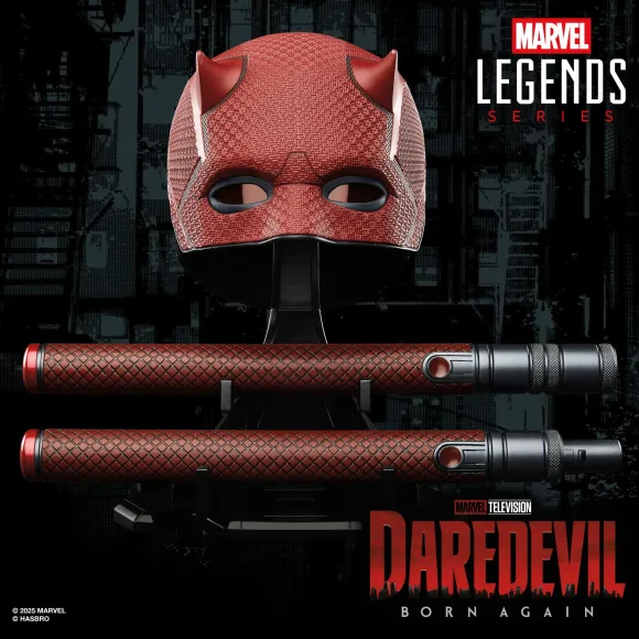 Daredevil: Born Again Premium Roleplay Maske und Schlagstock