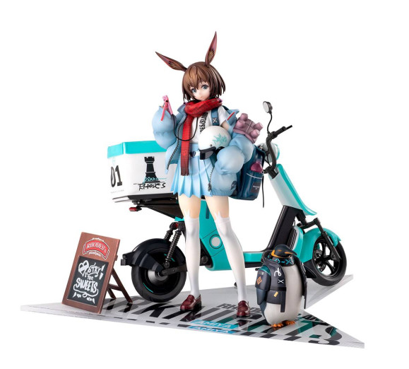 Arknights PVC Statue 1/7 Amiya Fresh Fastener Ver. Deluxe Edition 26 cm