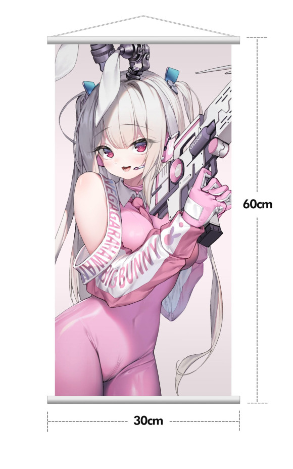 Original Illustration PVC Statue 1/6 Super Bunny Illustrated by DDUCK KONG Limited Edition 28 cm