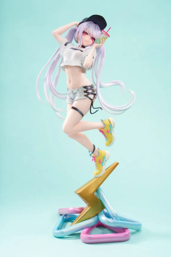 Original Illustration PVC Statue 1/7 Spark illustration by mignon 28 cm