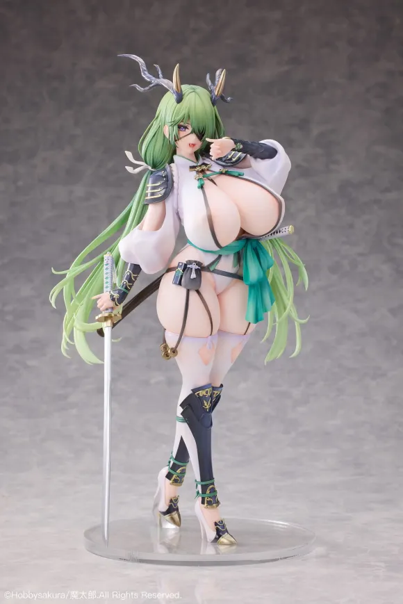Original Character PVC Statue 1/6 Dokuganryu-chan Illustrated by Mataro Deluxe Edition 30 cm  