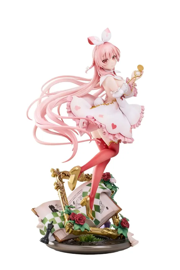 Original Character PVC Statue 1/7 White Rabbit Rosu Wonderland Ver. Illustrated by Rosuuri 29 cm