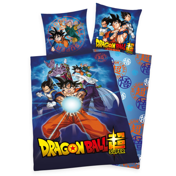 Dragonball Super Bettwäsche Characters 135 x 200 cm / 80 x 80 cm