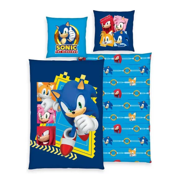 Sonic - The Hedgehog Bettwäsche 135 x 200 cm 