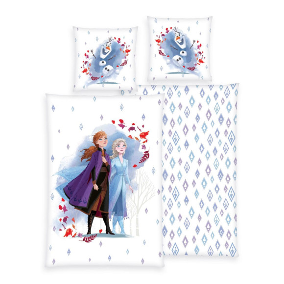 Die Eiskönigin - Völlig unverfroren Bettwäsche 135 x 200 cm  