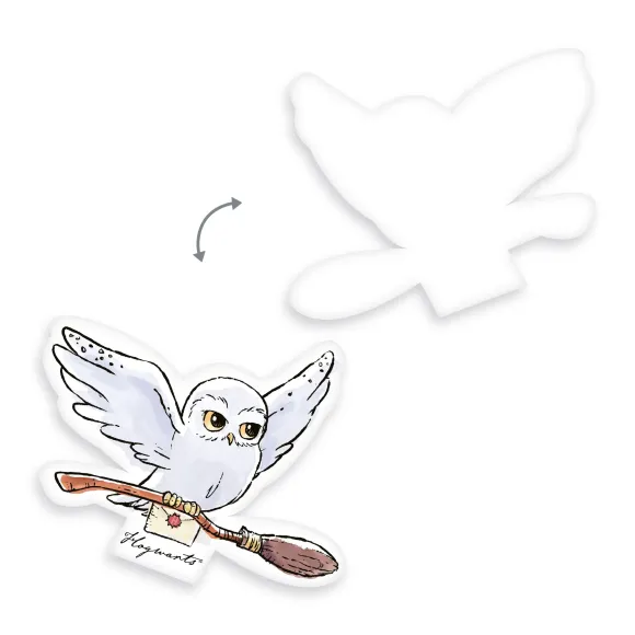 Harry Potter Dekokissen Hedwig Flying 38 cm           