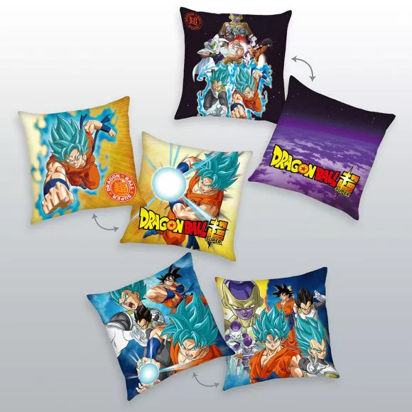 Dragonball Super Kissen 3er-Pack Characters 40 x 40 cm