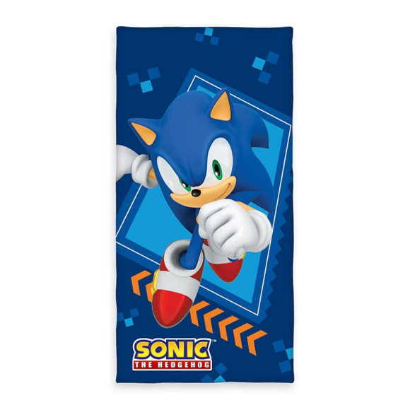 Sonic - The Hedgehog Velours-Handtuch 75 x 150 cm     