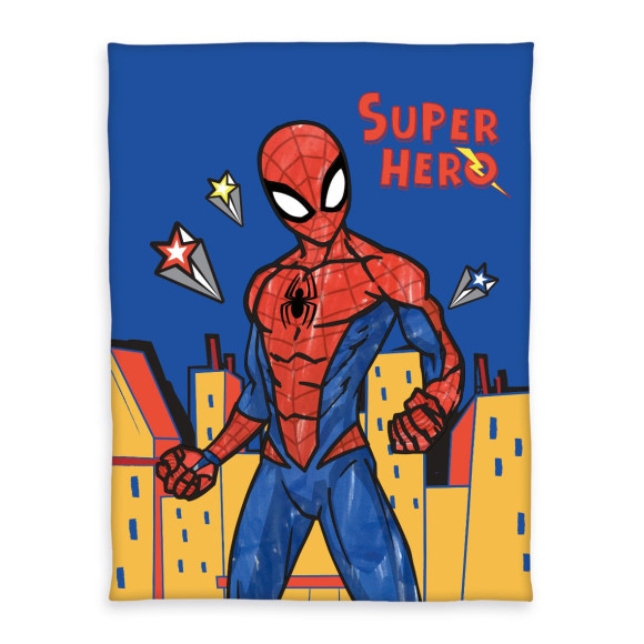 Spider-Man Flanell-Fleecedecke Super Hero 130 x 170 cm