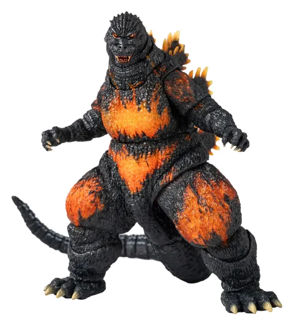 Godzilla vs. Destoroyah (1995) Exquisite Basic Actionfigur Burning Godzilla 18 cm       