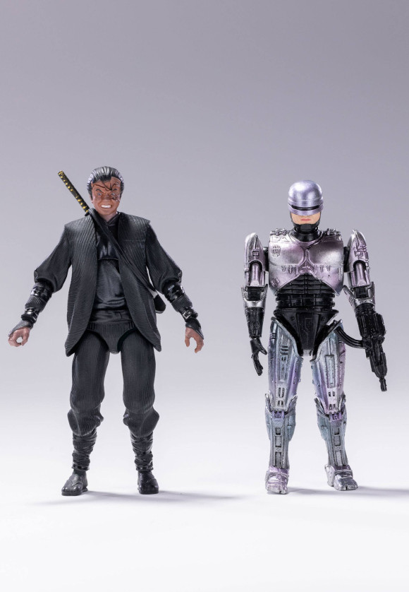 Robocop 3 Actionfiguren 1/18 Robocop VS Otomo 10 cm