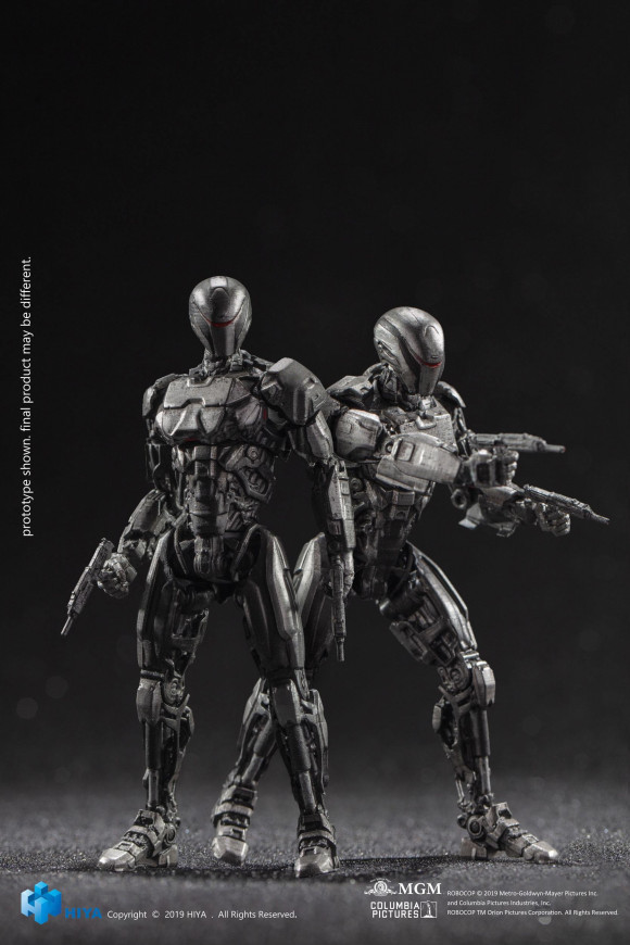 Robocop 2014 OmniCorp EM-208 Enforcement Droids Actionfiguren 10 cm