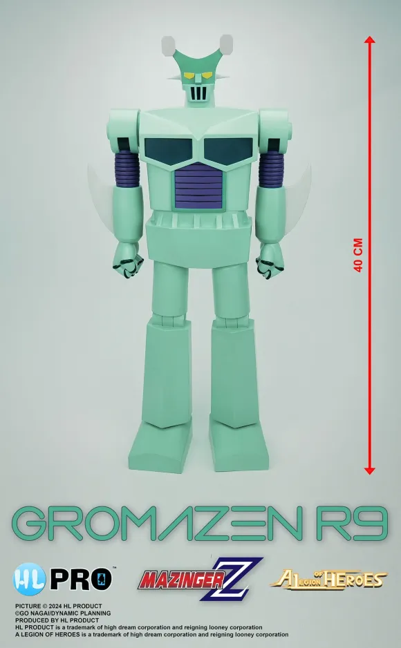 Mazinger Z Legion of Heroes Vinyl Figur Gromazen R9 40 cm     