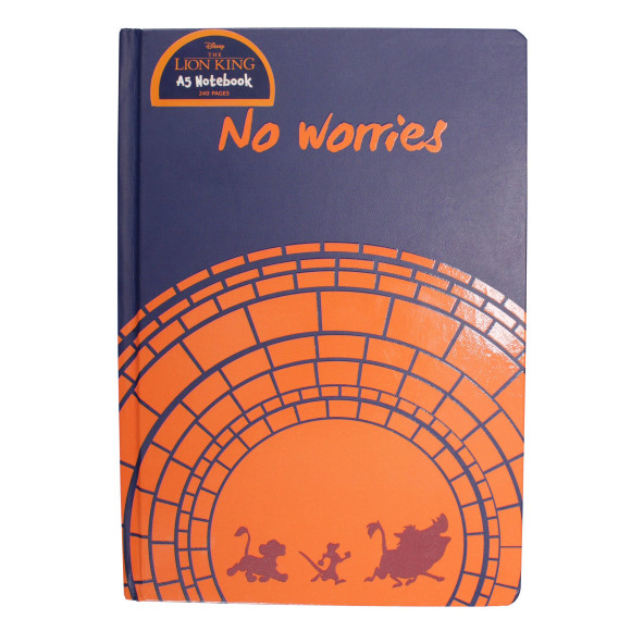 The Lion King Notizbuch A5 No Worries