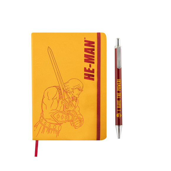 Masters of the Universe Notizbuch mit Kugelschreiber He-man