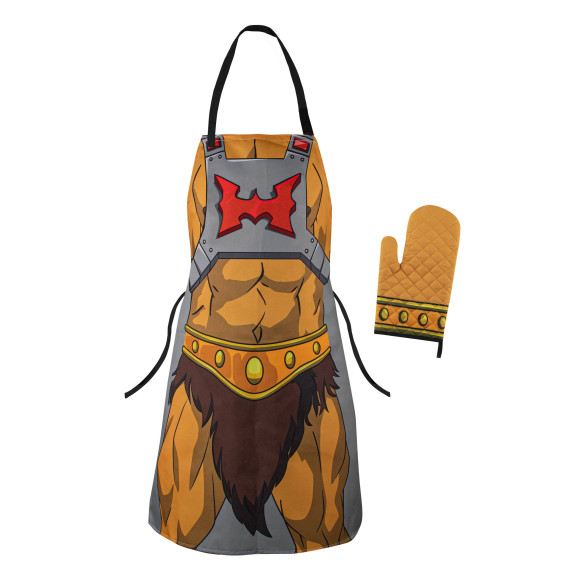 Masters of the Universe Kochschürze mit Handschuh He-Man