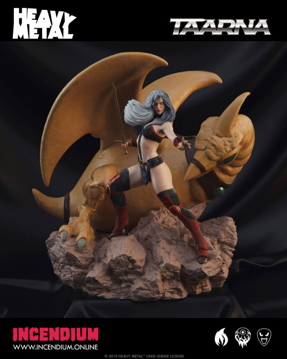 Heavy Metal Taarna PVC Statue 30 cm