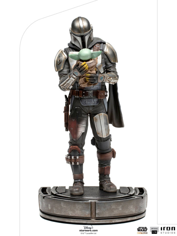 Star Wars The Mandalorian & Grogu Art Scale Statue 22 cm