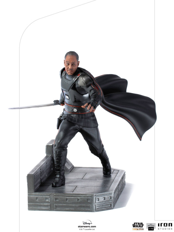 Star Wars The Mandalorian Moff Gideon BDS Art Scale Statue 20 cm