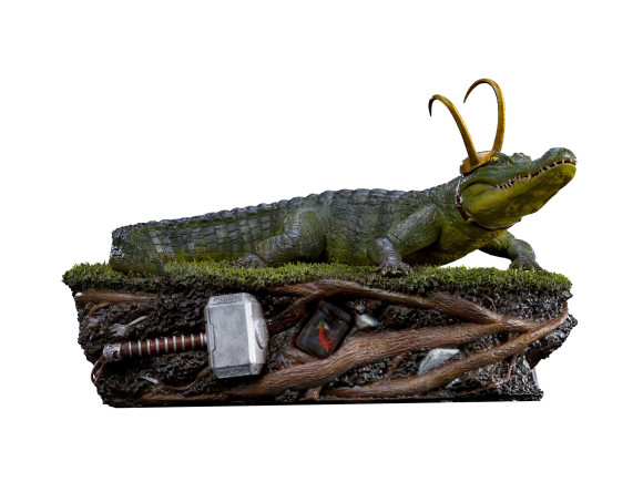 Loki Art Scale Statue 1/10 Alligator 15 cm